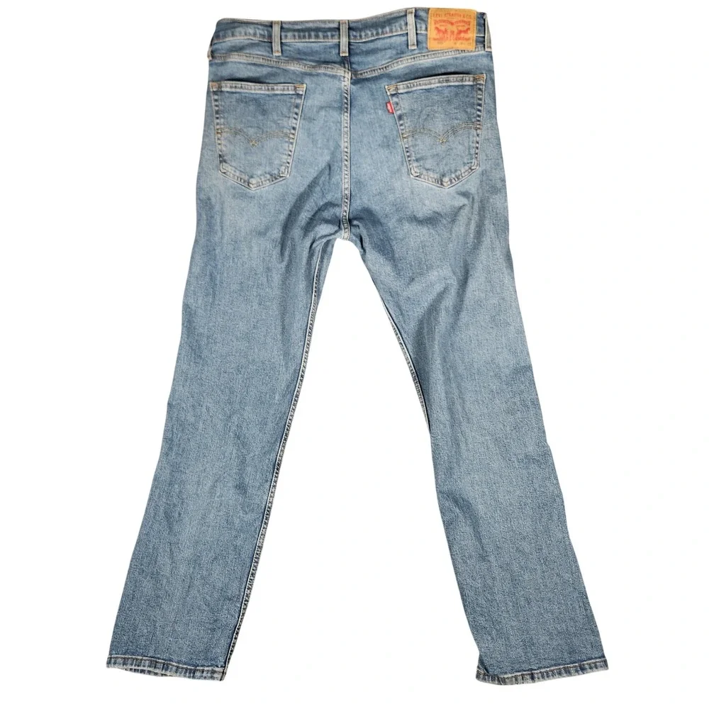 Levi's‎ 505 Regular Fit Jeans Mens 38x32 Blue Excellent Straight Leg Denim